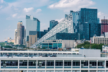 New York City view from the Intrepid Sea Air & Space Museum