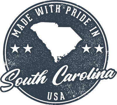 Made in South Carolina State Packaging Label