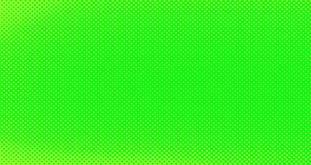 Bright green and yellow pop art retro background with halftone in comic style for sale, vector illustration eps10