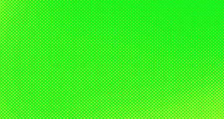 Bright green and yellow pop art retro background with halftone in comic style for sale, vector illustration eps10