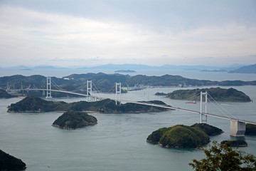 Naklejka premium Shinanami Kaido, Japan