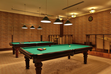 nice billiards room
