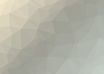 Obraz premium gray Color Abstract trianglify Generative Art background illustration