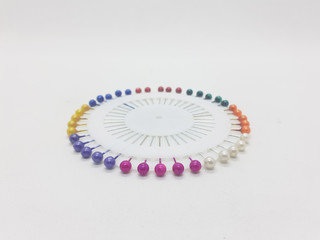 Useful Metallic Dark Needle Magnetic Hand Compass to Show Direction when Camping or Travelling Concept in White Isolated Background