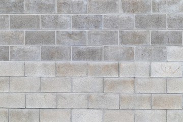 Cinderblock wall texture closeup background