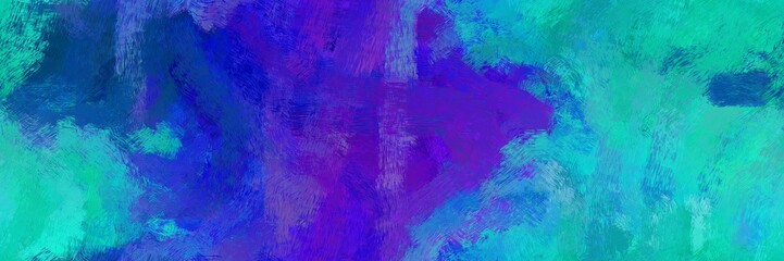 background pattern. grunge abstract background with dark slate blue, light sea green and blue violet color. can be used as wallpaper, texture or fabric fashion printing