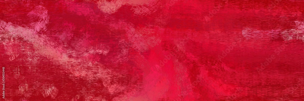 Poster abstract seamless pattern brush painted texture with firebrick, light coral and crimson color. can b