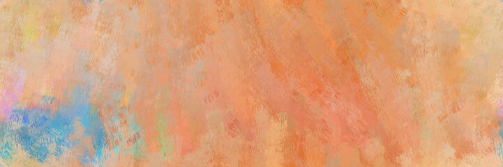 Fototapeta premium abstract seamless pattern brush painted design with dark salmon, steel blue and pastel blue color. can be used as wallpaper, texture or fabric fashion printing