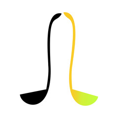 ladle icon vector