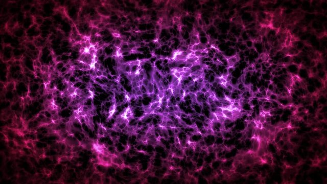 Abstract Fractal Energy Waves Background Loop/ 4k animation of an abstract fantasy background with fractal turbulence effect and energy patterns motion, seamless looping