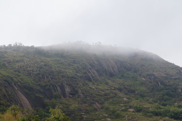 view of mountains