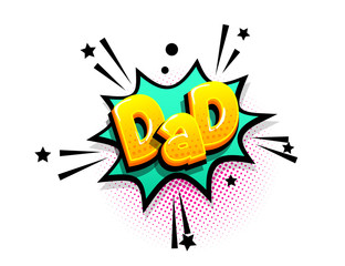 Comics text advertise phrase sale pop art