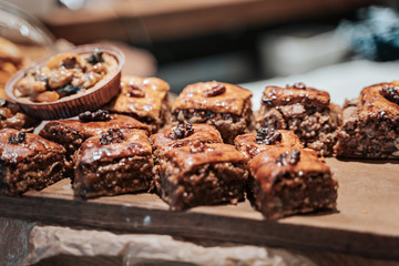Turkish sweet food baklava