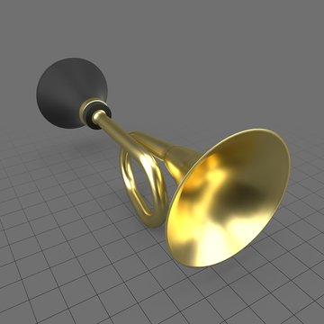 Brass vehicle horn