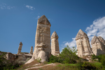 Obraz premium pinnacles and rock formations at Cappadocia