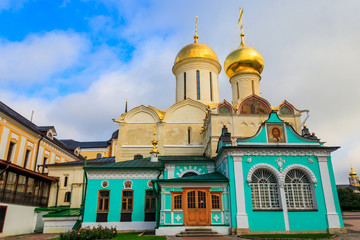 Trinity Cathedral of Trinity Lavra of St. Sergius in Sergiev Posad, Russia