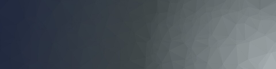 Obraz premium Black Color Abstract trianglify Generative Art background illustration