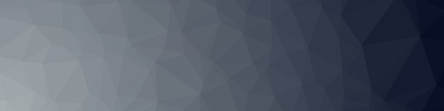 Black Color Abstract trianglify Generative Art background illustration