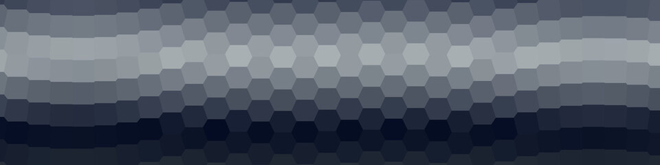 Black Color Abstract trianglify Generative Art background illustration