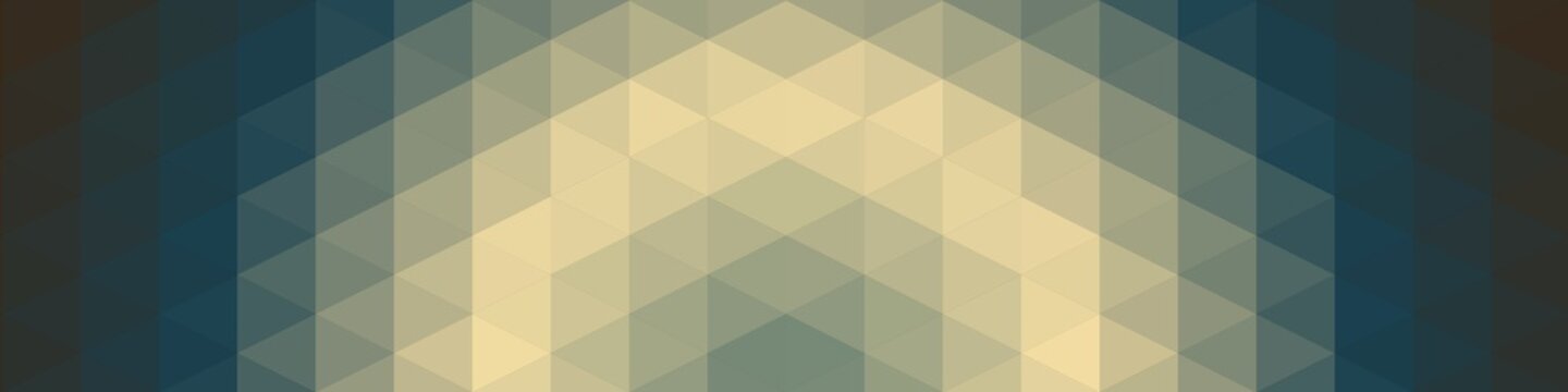 Blue Color Abstract trianglify Generative Art background illustration