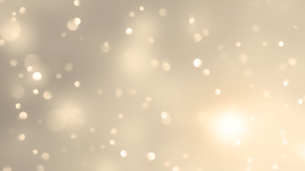 Abstract gold bokeh background	