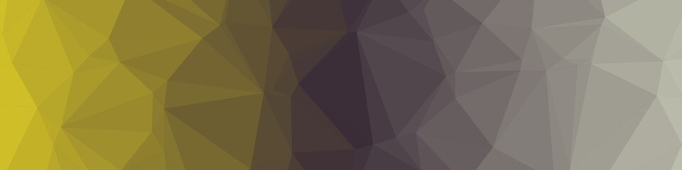Obraz premium Green Color Abstract trianglify Generative Art background illustration