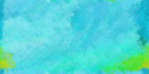 seamless pattern. grunge abstract background with medium turquoise, moderate green and sky blue color. can be used as wallpaper, texture or fabric fashion printing