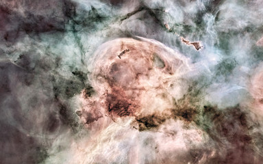 Highly detailed image of deep space nebulae. Cosmic landscape. Science fiction. Elements of this image furnished by NASA