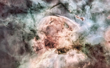 Highly detailed image of deep space nebulae. Cosmic landscape. Science fiction. Elements of this...