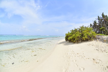 Beach in San Andres, Colombia