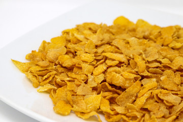 Corn flakes breakfast cereal