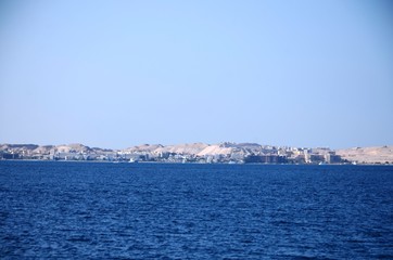 Fototapeta premium Croisière en Mer Rouge au large de Hurghada (Égypte)