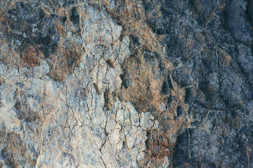 Concrete wall texture background. Natural stones. Building's facade decor. Decorative plaster. House exterior.