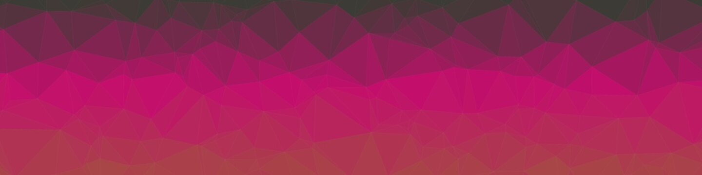 Pink Color Abstract trianglify Generative Art background illustration