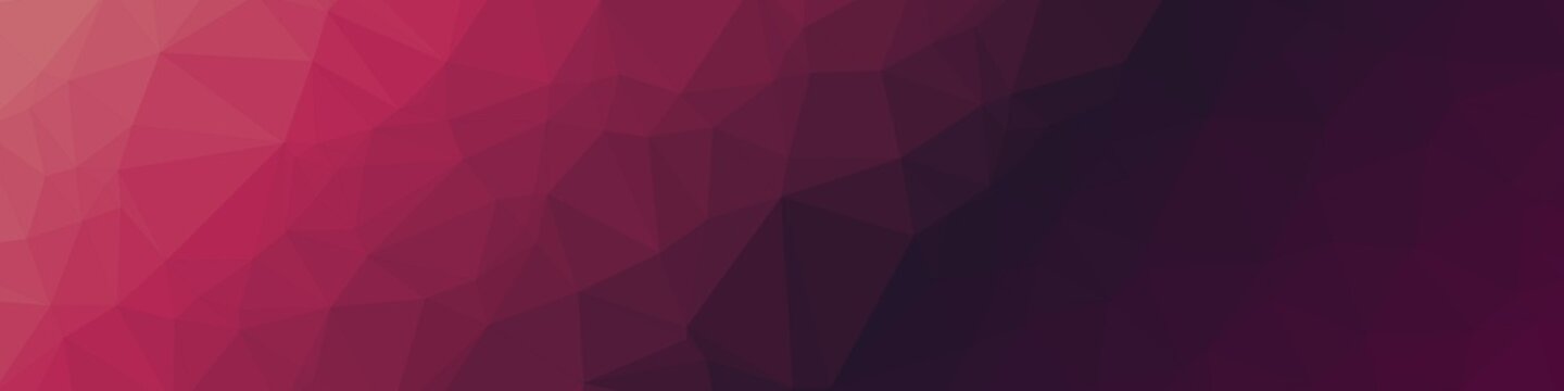 Pink Color Abstract trianglify Generative Art background illustration