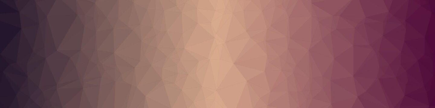Pink Color Abstract trianglify Generative Art background illustration