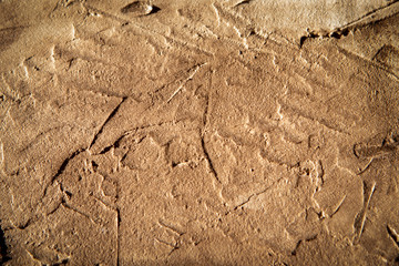 fondo de una textura de grietas en color marrón