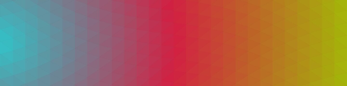 Rainbow Color Abstract trianglify Generative Art background illustration