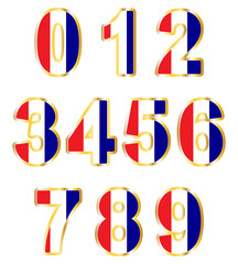 Patriotic Numbers Set