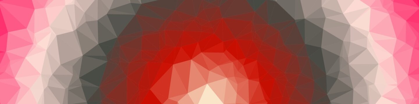 Rainbow Color Abstract trianglify Generative Art background illustration
