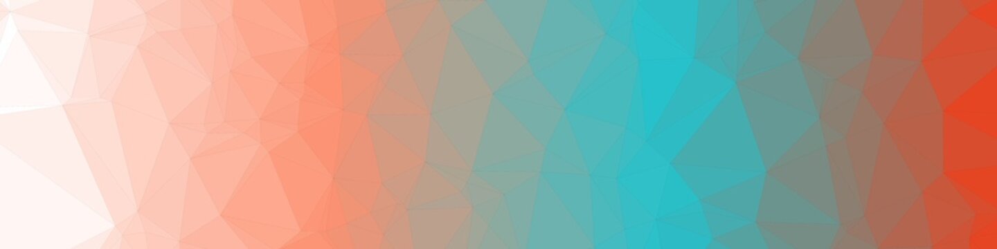 Rainbow Color Abstract trianglify Generative Art background illustration