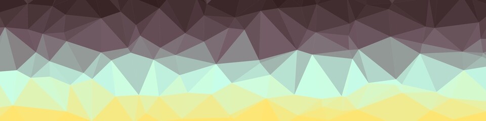 Rainbow Color Abstract trianglify Generative Art background illustration