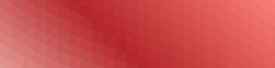 Red Color Abstract trianglify Generative Art background illustration