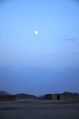 Village bédouin dans le désert ( Hurghada -Égypte)