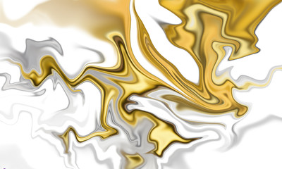 Luxury gold satin marble liquid background texture