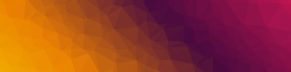 Sunset Color Abstract trianglify Generative Art background illustration