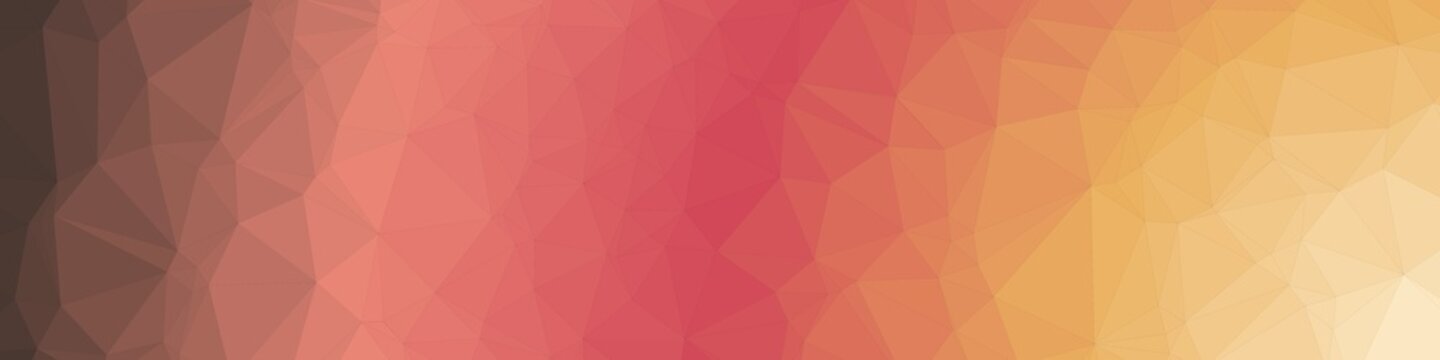 Sunset Color Abstract trianglify Generative Art background illustration