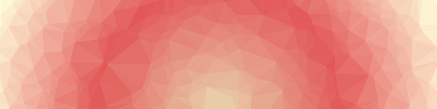 Sunset Color Abstract trianglify Generative Art background illustration