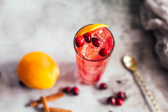 Spiced Orange Peel Infused Cocktail