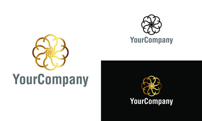 Creative ornament logo design template. Universal ornament vector logo. Creative vector emblem, for icon or design concept.